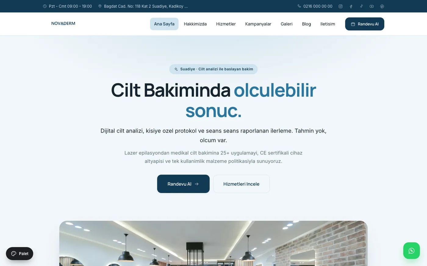 Beauty 02 — Clinic Blue