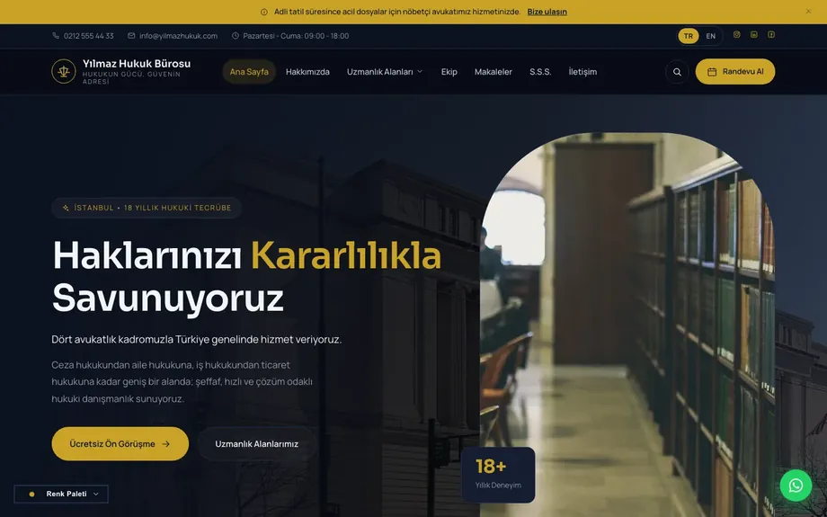 Avukat 17 — Gece Mavisi / Altın