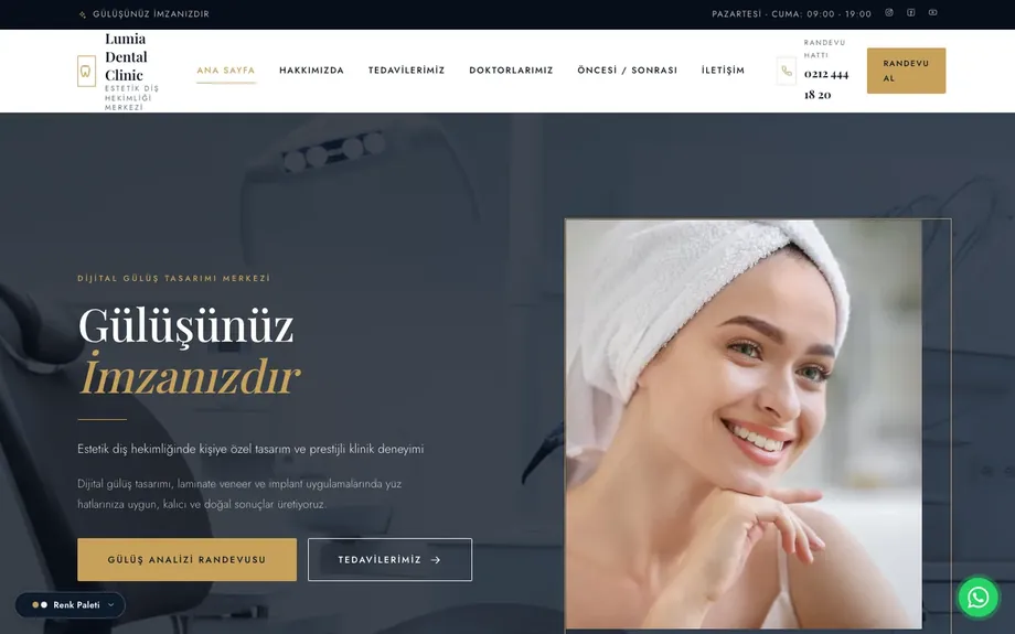 Diş Kliniği 2 · Estetik & Prestij ekran görüntüsü