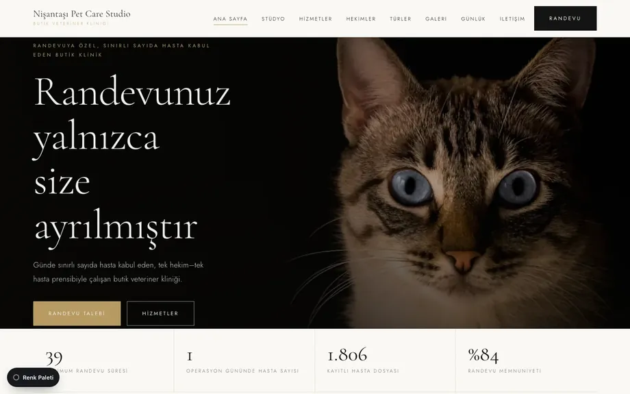 Veteriner 5 — Oniks · Şampanya